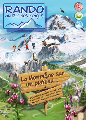 jeu rando au pic des neiges